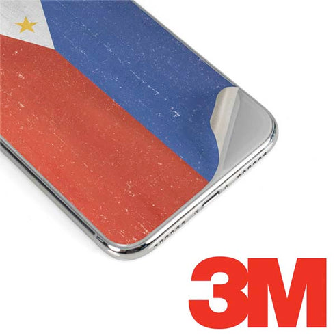 Philippines Flag Distressed iPhone XS Skin